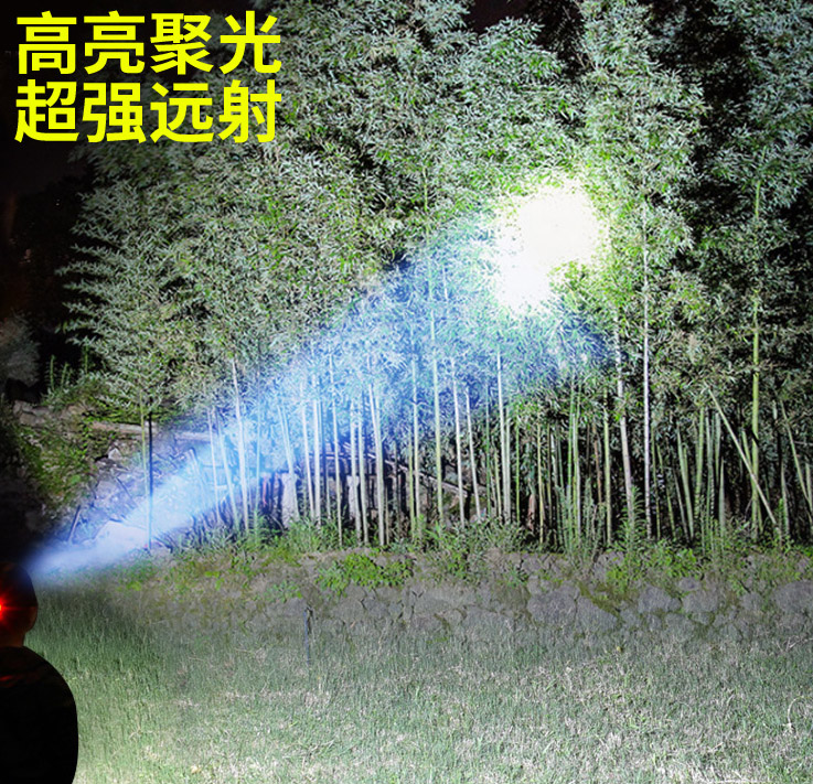 ไฟฉายคาดศีรษะแรงสูง หลอด P70 แสงเหลือง แบบขยายได้