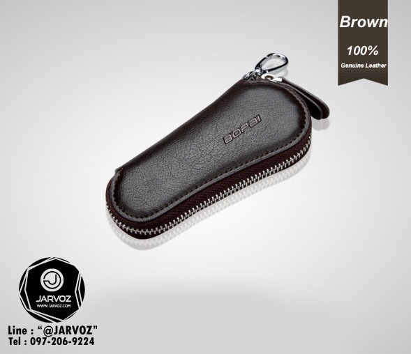 BOPAI by jarvoz กระเป๋าใส่พวงกุญแจหนัง Top leather พรีเมี่ยม