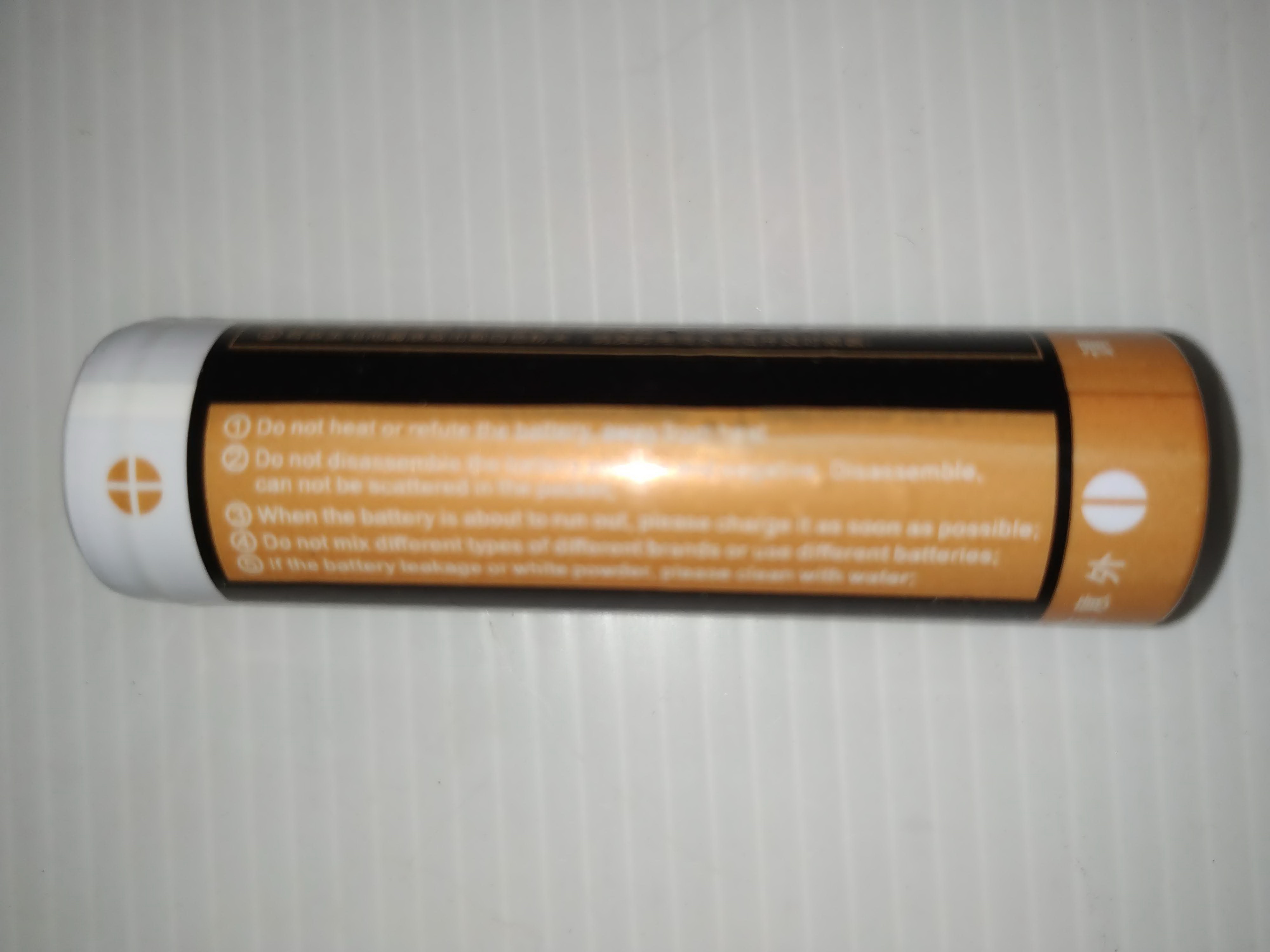 แบตเตอรี่คุณภาพดี Warsun 18650 ขนาดความจุ 2800 Mah
