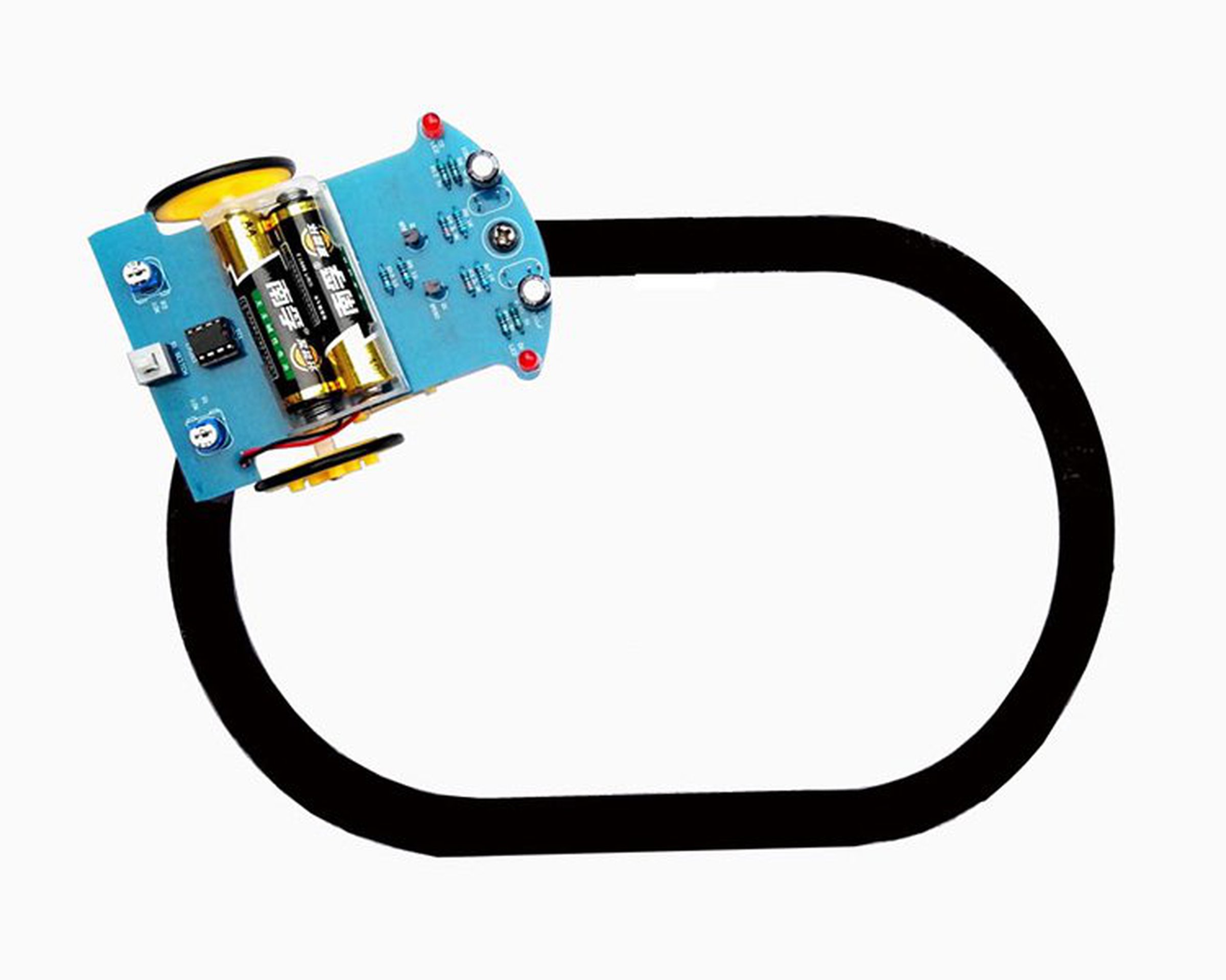 Line Follower Tracking Smart Car ชุดประกอบรถวิ่งตามเส้น หุ่นยนต์เดินตามเส้น