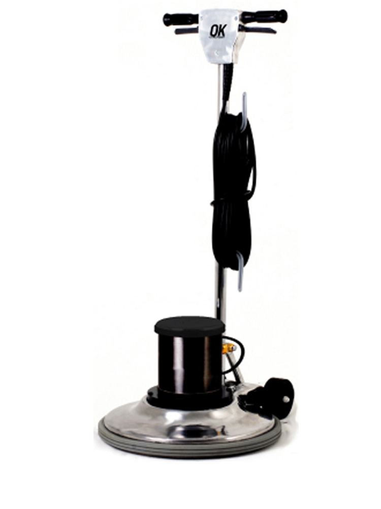 เครื่องขัดพื้น OK 175 RPM 18 นิ้ว + ถังใส่น้ำยา