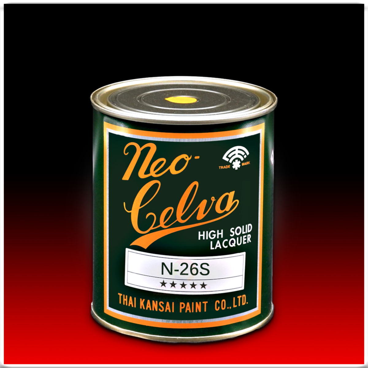 สีพ่นรถยนต์ ตราพัด NEO CELVA สี 5 ดาว