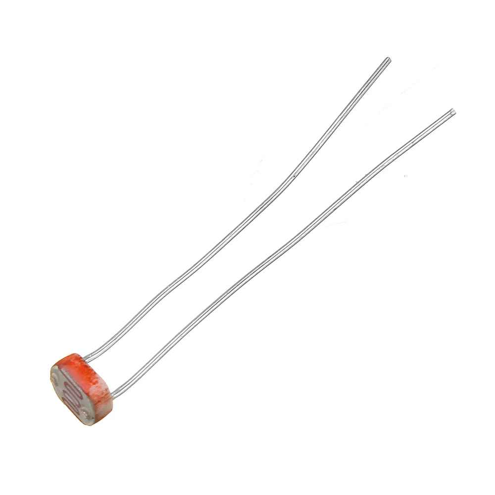 GL5516 Light Dependent Resistor Photoresistor LDR 5mm ตัวต้านทานปรับค่าตามแสง Photo Resistor