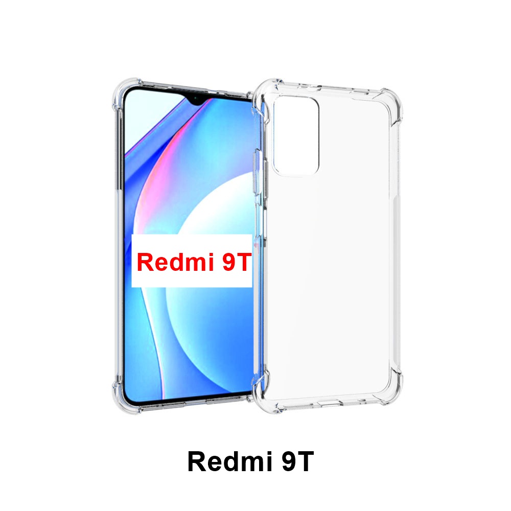 เคส Xiaomi Redmi 9T แบบ TPU ใสเสริมขอบและมุมกันกระแทก