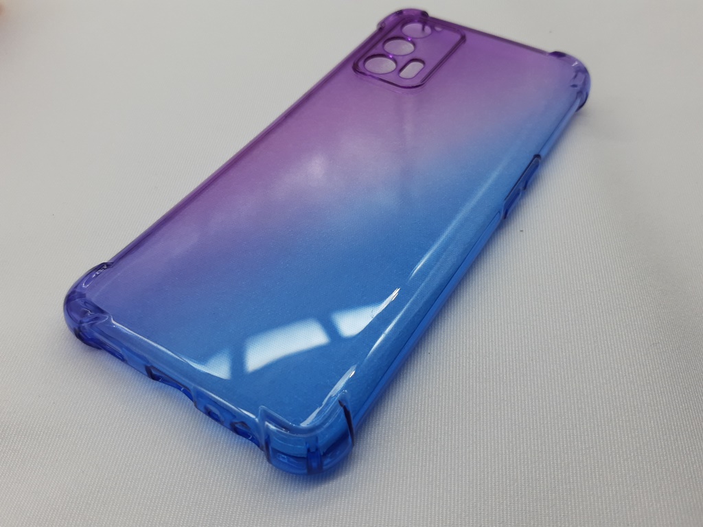 เคส realme GT 5G แบบไล่สีทูโทนเสริมมุม