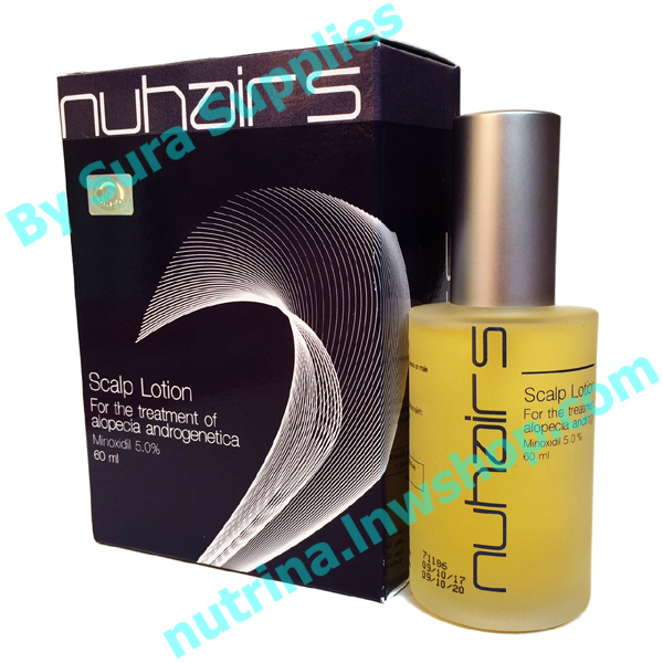Nuhair 5 Scalp Lotion - นูแฮร์ 5 โลชั่นปลูกผม ขนาด 60 มล.