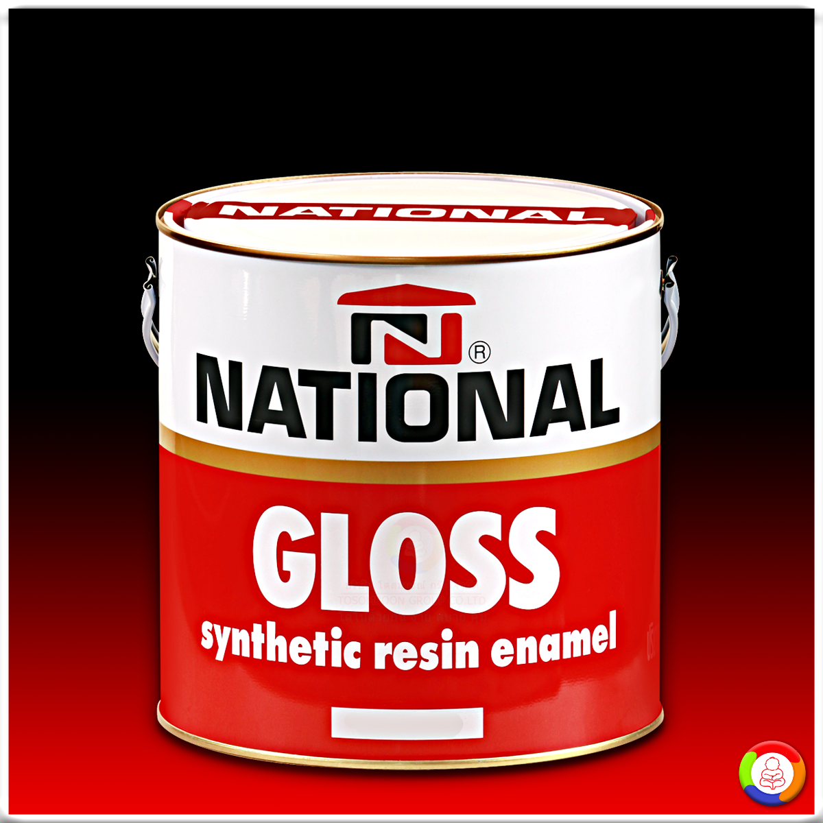 National Gloss Synthetic Resin Enamel สีน้ำมันเคลือบเงา เนชั่นแนล