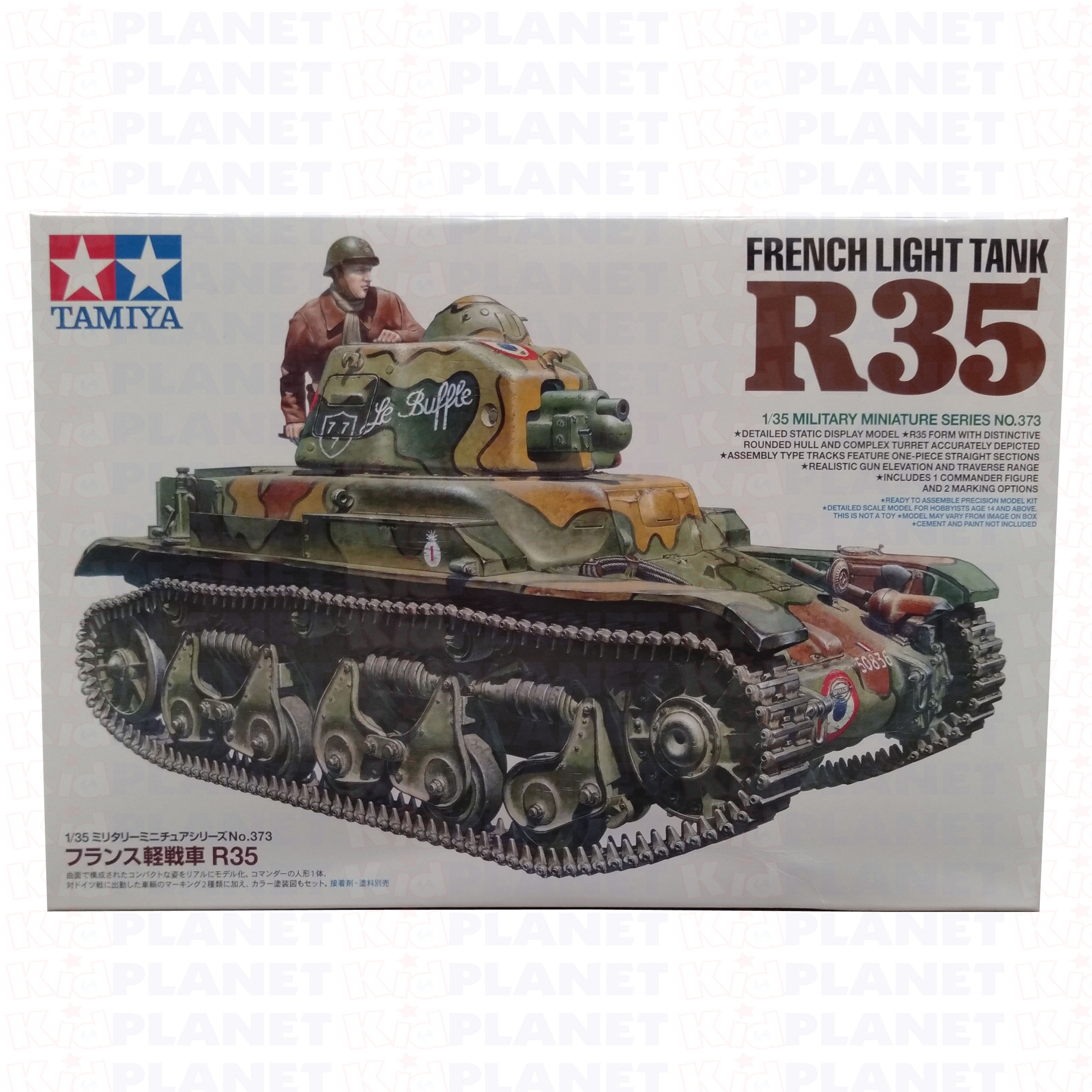 35373 Tamiya Model 1/35 French Light Tank R35