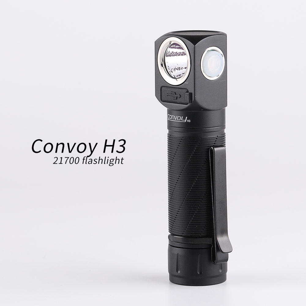 ไฟฉายคาดศีรษะแรงสูง Convoy H3 high color rendering Nichia 519A , สีของแสง 5000K