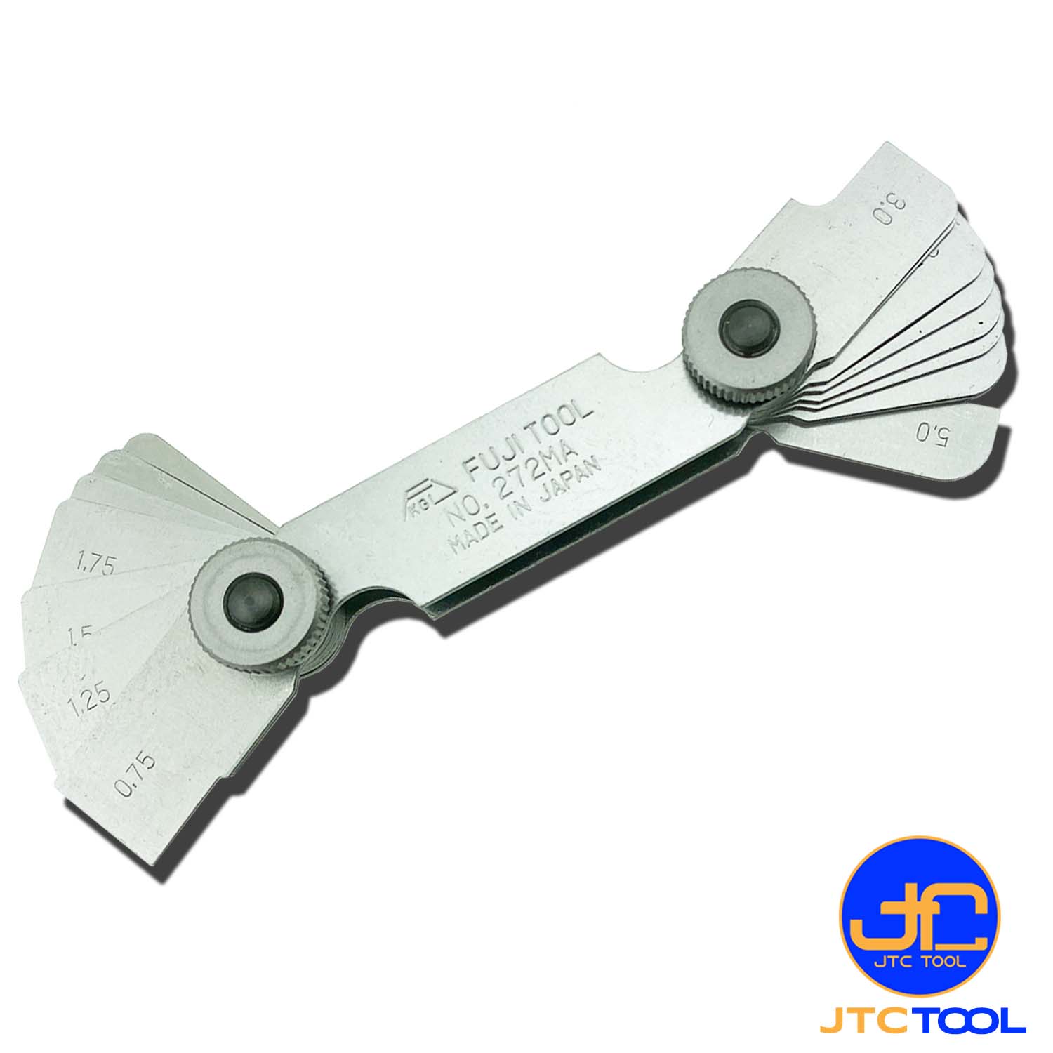 FUJI TOOL ชุดเกจวัดรัศมีแบบหวี รุ่น 272 - Radius Gauge Series 272