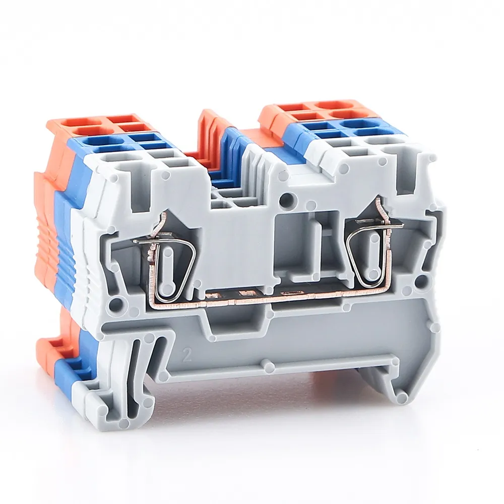 ST2.5 Spring DIN Rail Terminal Block ST เทอร์มินอล
