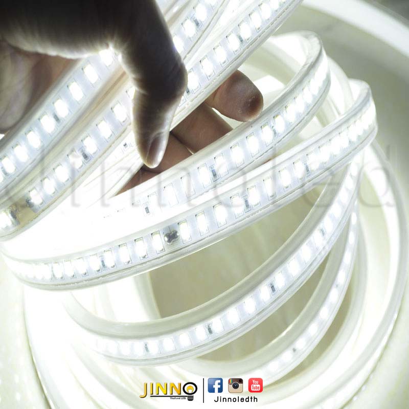 ไฟสายยาง 220v รุ่น 5630 120led รุ่น Milky wire