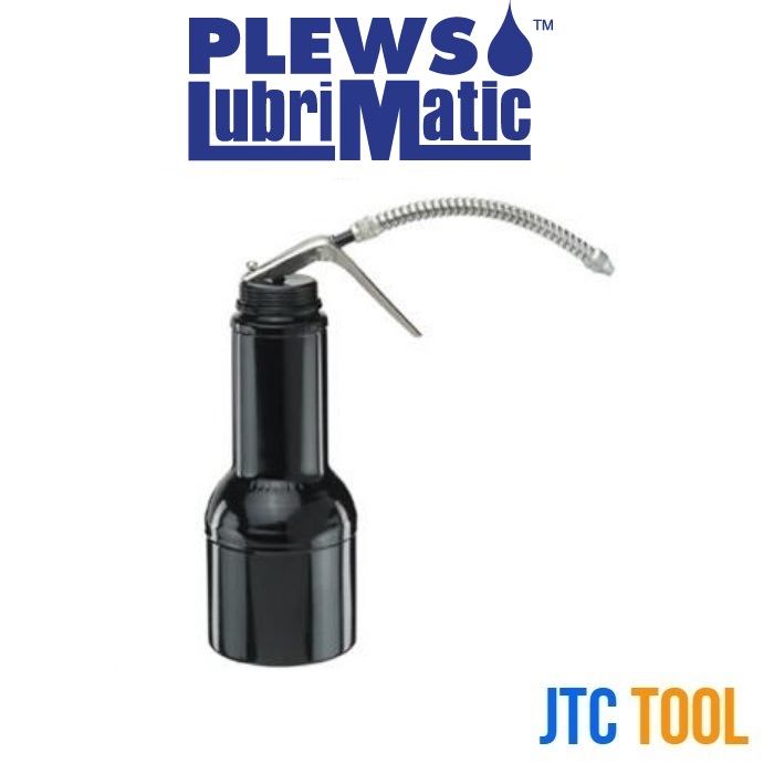 กาหยอดน้ำมันก้านงอขนาด 480CC - Pistol Oiler Flex Spout Epoxy Finish No.50-573 [Brand: Plew Lubrimatic]