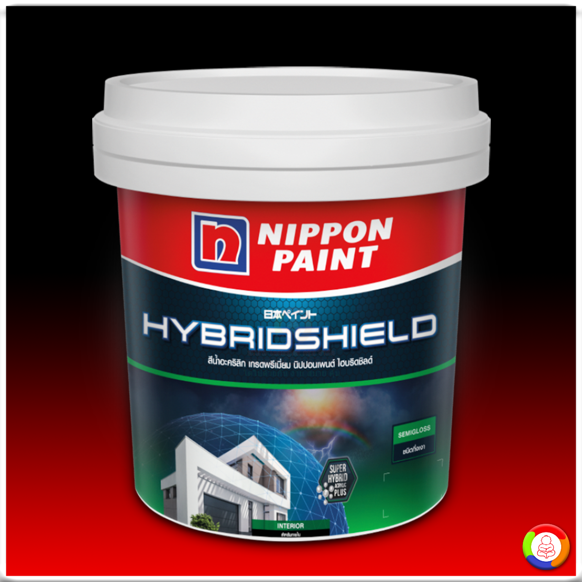 Nippon Paint Hybrid Shield Ceiling Paint นิปปอนเพนต์ ไฮบริดชิลด์ สำหรับฝ้าเพดาน