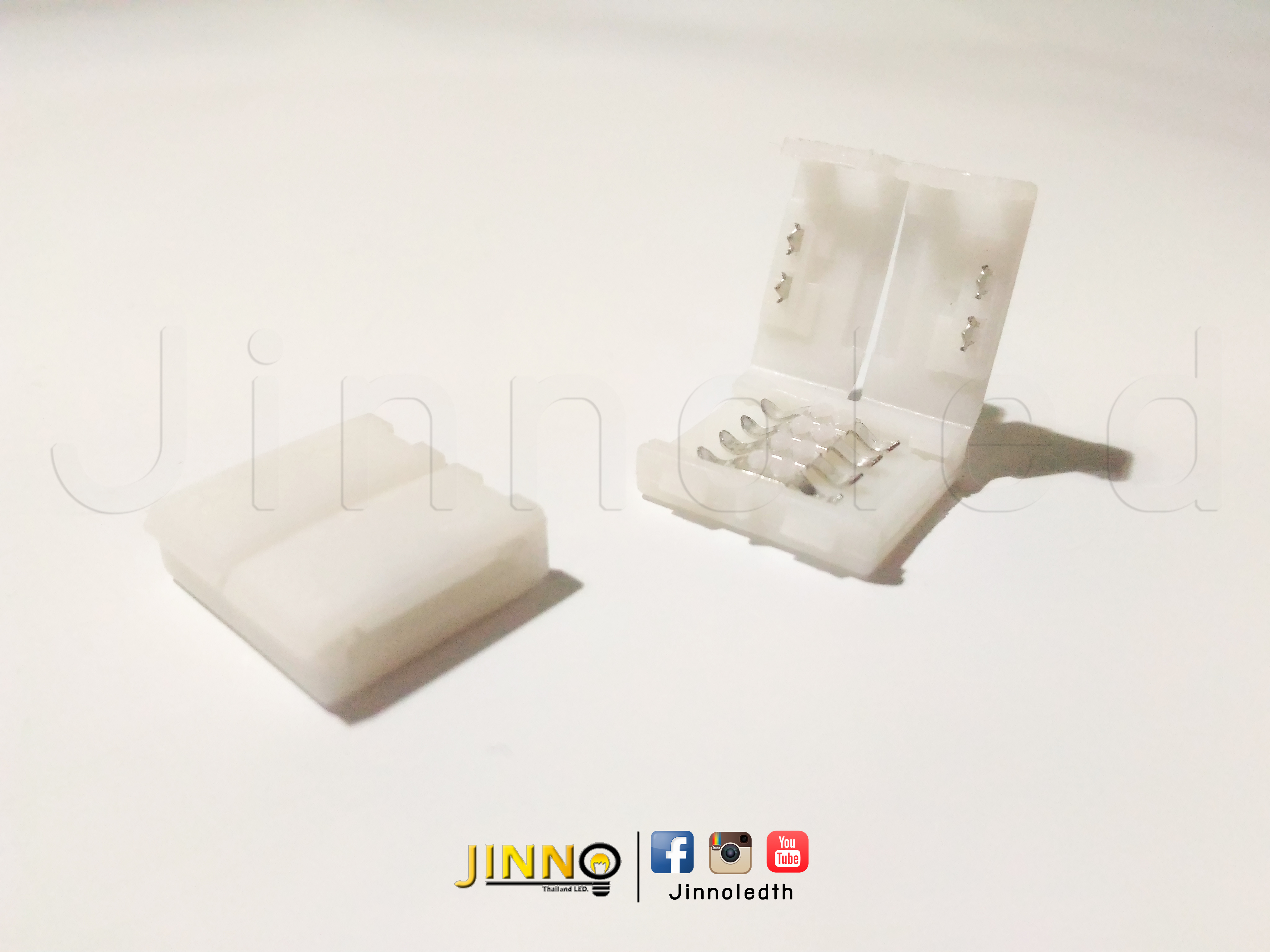 คอนเน็คเตอร์ไฟริบบิ้น 5050 / Connector for 12v strip light 5050