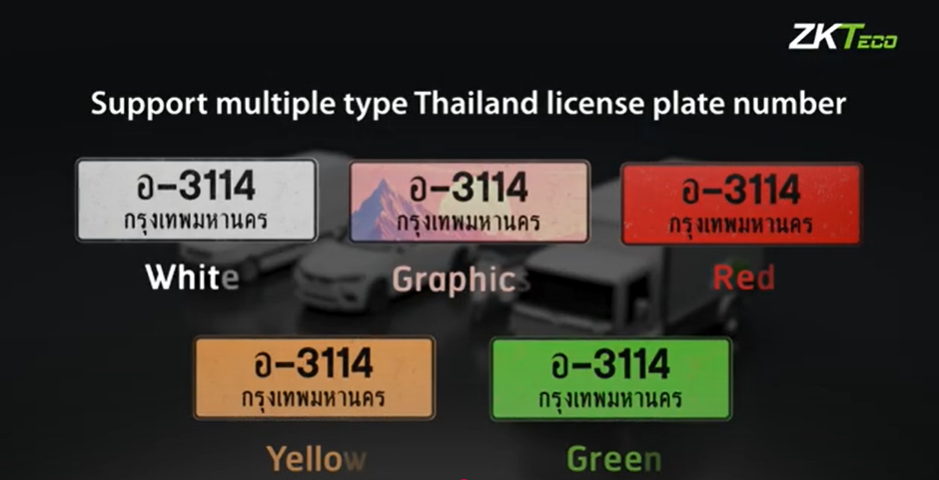 ระบบอ่านป้ายทะเบียน lprc500