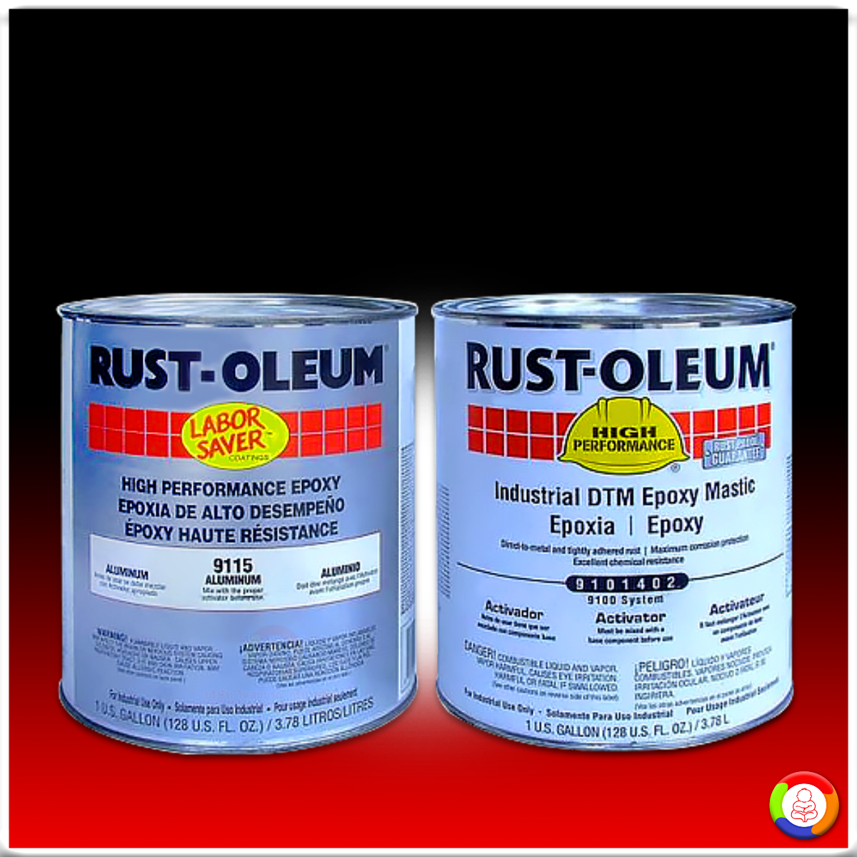 Epoxy 9100 System / 9101 Activator สีอีพ็อกซี่ระบบ 9100 (งานที่ต้องแช่น้ำ)