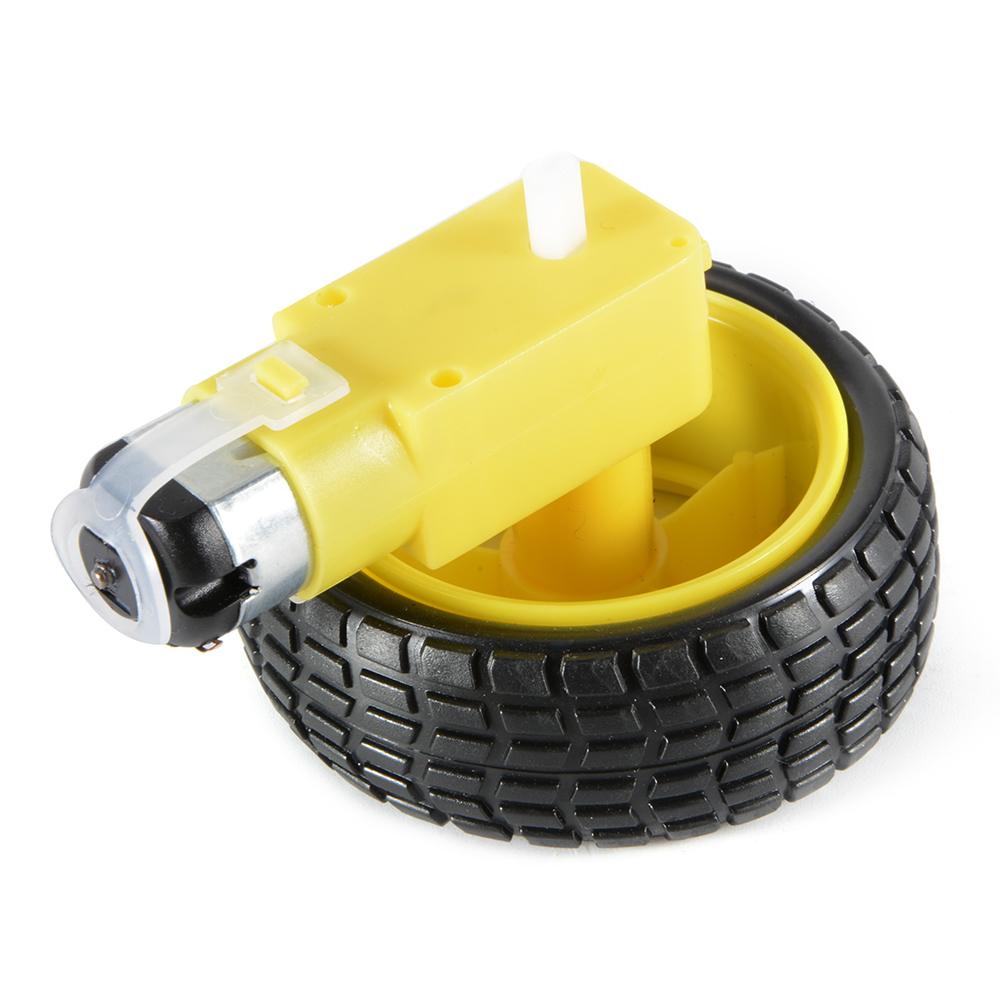 Gearbox Motor มอเตอร์และล้อ สำหรับ Smart Car