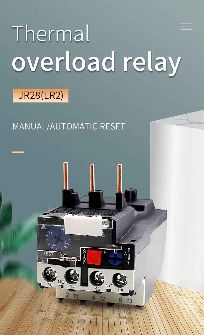 JR28-25 Thermal Overload Relay โอเวอร์โหลดรีเลย์ สำหรับแมกเนติกรุ่น CJX2 LC1