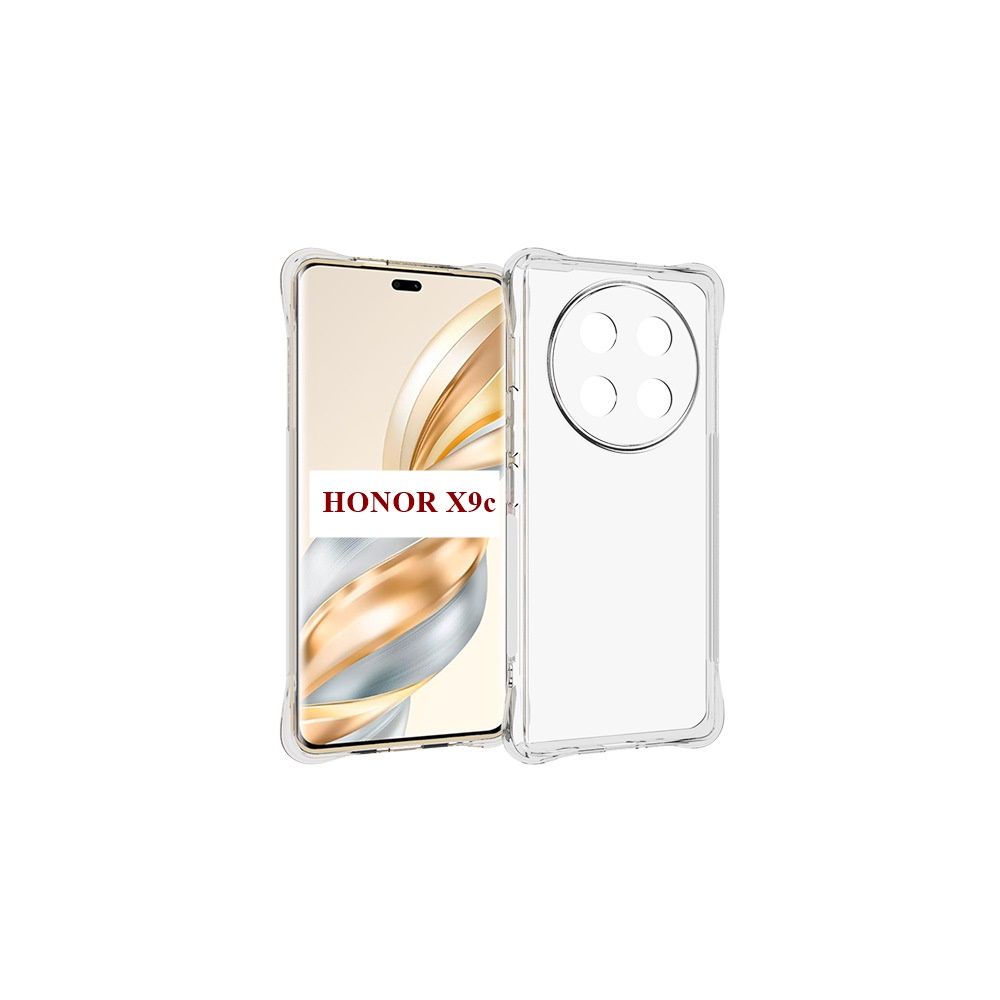 เคสสำหรับ HONOR X9c แบบอ่อนใสเสริมขอบและมุมกันกระแทก(ออกแบบใหม่สวยกว่าเดิม)