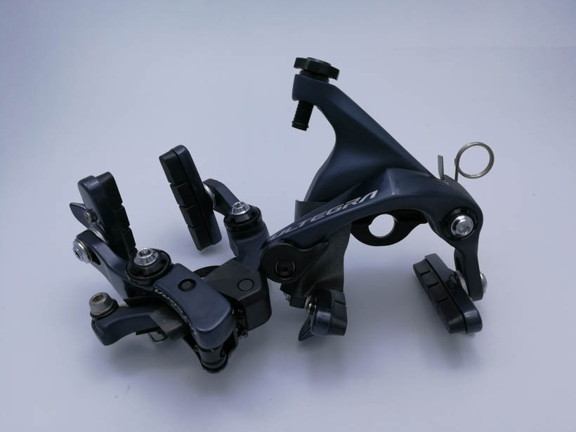 ก้ามเบรค Ultegra Direct mouth (BR-R8010F+R) เบรคด้านหลังยึดใต้กะโหลก