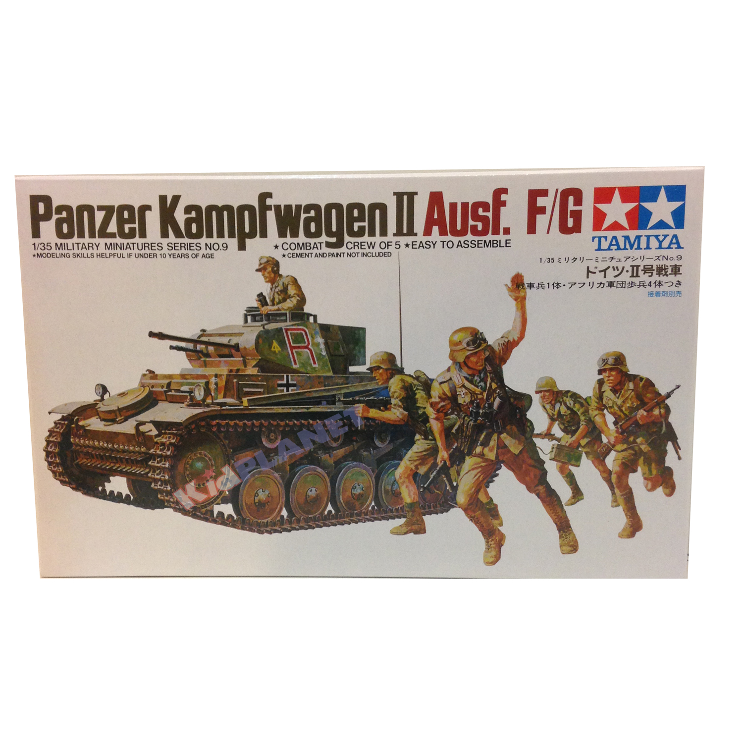 35009 1/35 Panzer Kampfwagen II Ausf. F/G