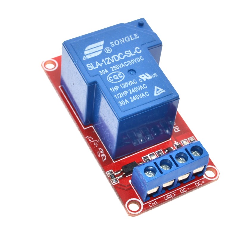 5V 30A High Power 1 Channel Relay Module with Optocoupler High/Low Trigger รีเลย์รองรับกระแสสูง 30A