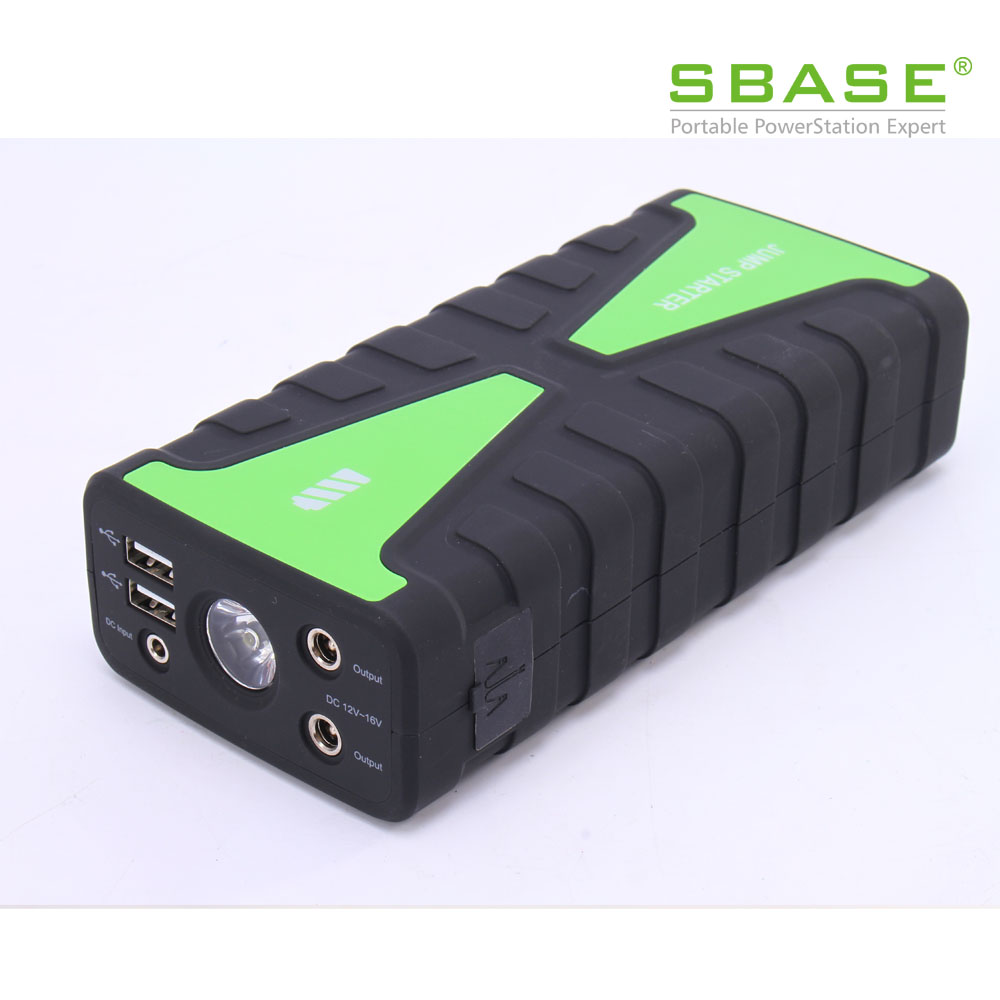 ที่ชาร์จแบตเตอรี่รถยนต์ฉุกเฉินขนาดใหญ่ Jump starter คุณภาพสูง S-Base T200 / จั๊มสตาร์ท รถยนต์