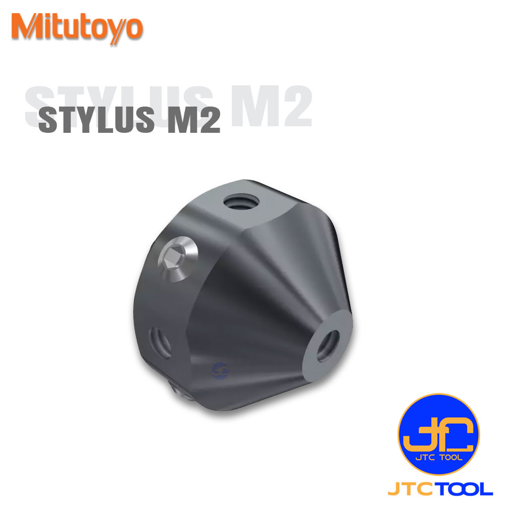 Mitutoyo หัวจับปลายสัมผัส 5 ทิศทางขนาดใหญ่(Stylus) สำหรับเครื่องจักร CMM ขนาด M2 แบบสแตนเลส - 5 way stylus holder tainless steel