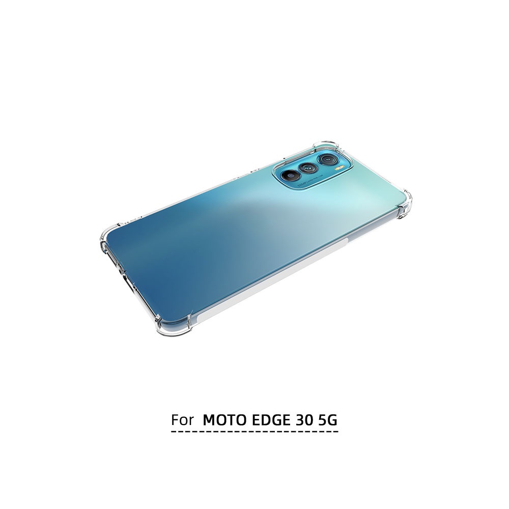 เคส Motorola Edge 30 แบบ TPU ใสเสริมขอบและมุมกันกระแทก