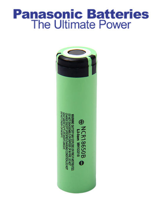 Original Panasonic 3400mAh 18650 Li-ion 3.7v Rechargeable Battery NCR18650B แท้