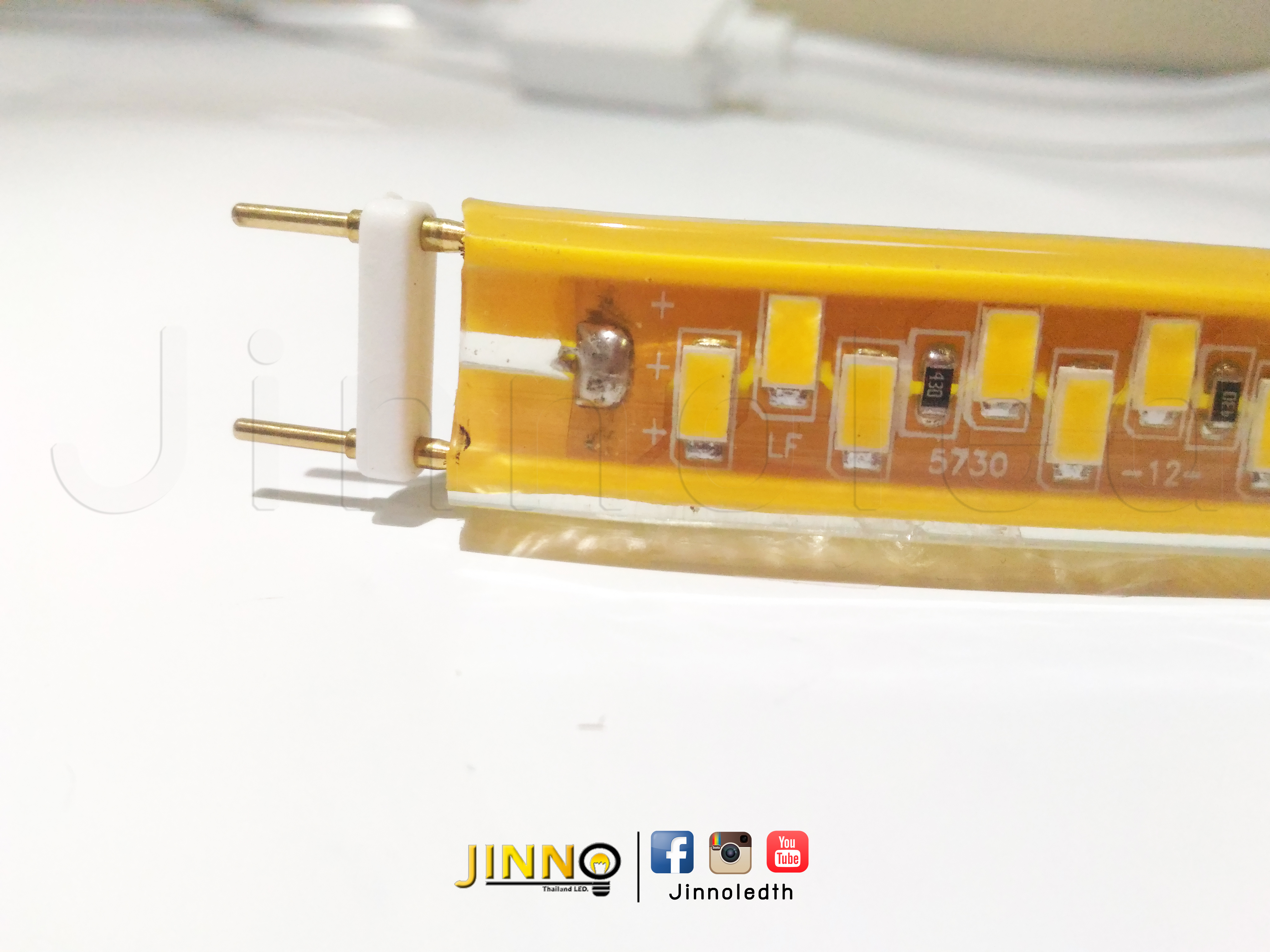 ชุดปลั๊กไฟ 220v 5630 120led : รุ่น Colour wire