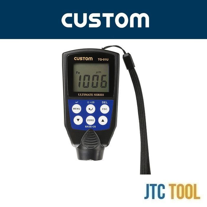 เครื่องวัดความหนาผิวเคลือบ - Coating Thickness Meter No. TG-01U [Brand: Custom]