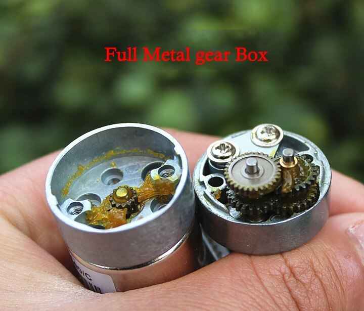 มอเตอร์เกียร์ DC 12V พร้อม Encoder วัดรอบ Geared Motor with Encoder 64 RPM