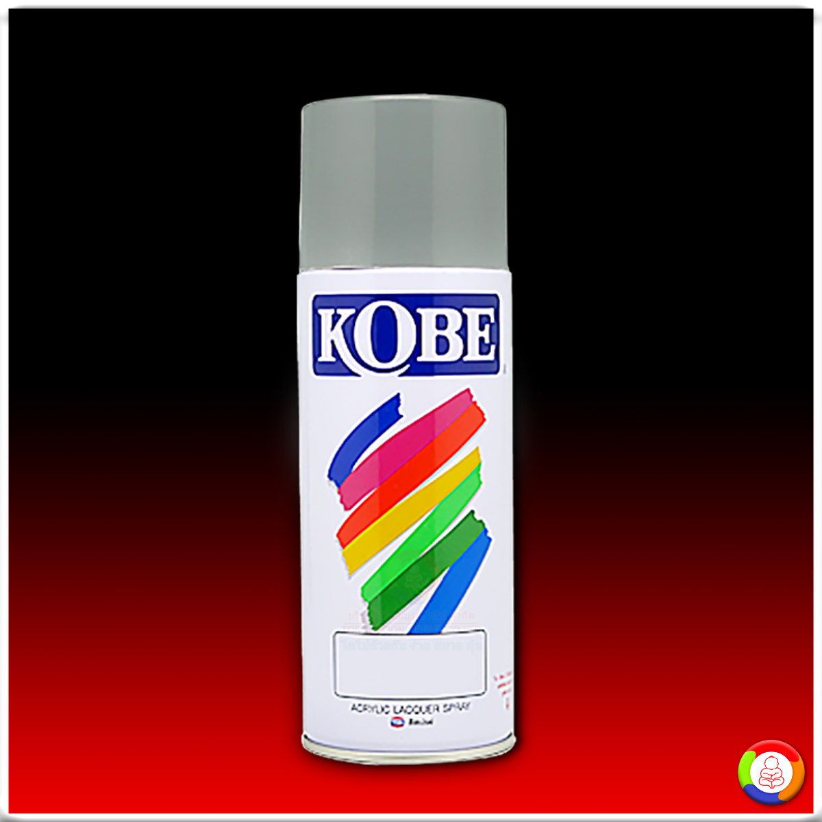 KOBE Primer Surface Grey Spray No.266 โกเบ สีสเปรย์รองพื้นเทา เบอร์ 266