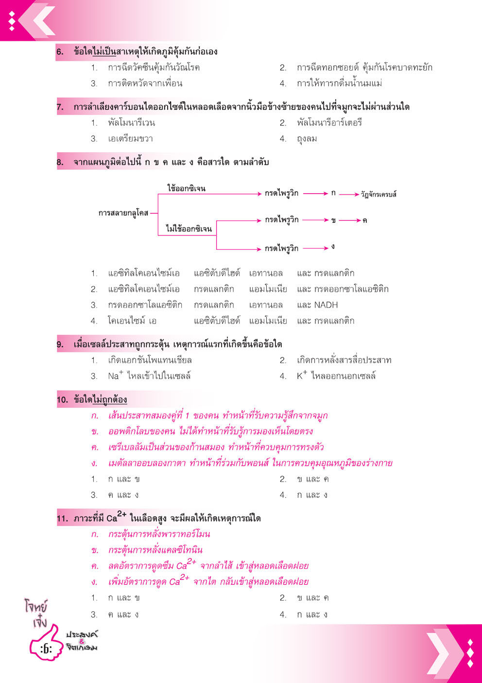 โจทย์เจ๋งชีววิทยา PAT2 , 9 วิชาสามัญ , O-Net
