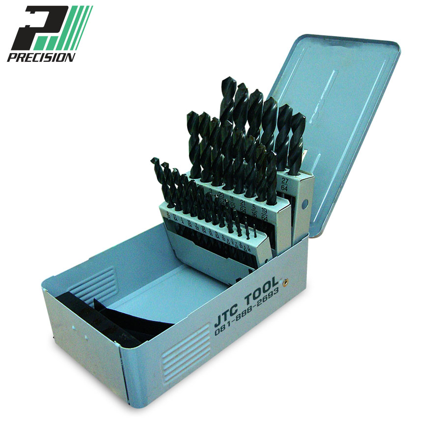 ชุดดอกสว่านแบบไฮสปีด / Drill set HSS (99977) Precision