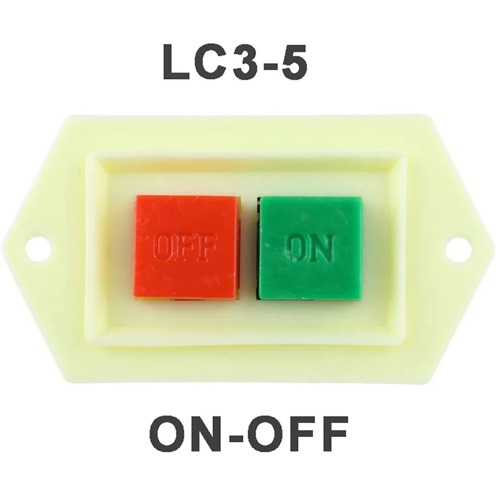 LC3-5 Start Stop Switch สวิตช์ ปุ่ม เปิดปิด On/Off สำหรับโต๊ะเครื่องเจาะ