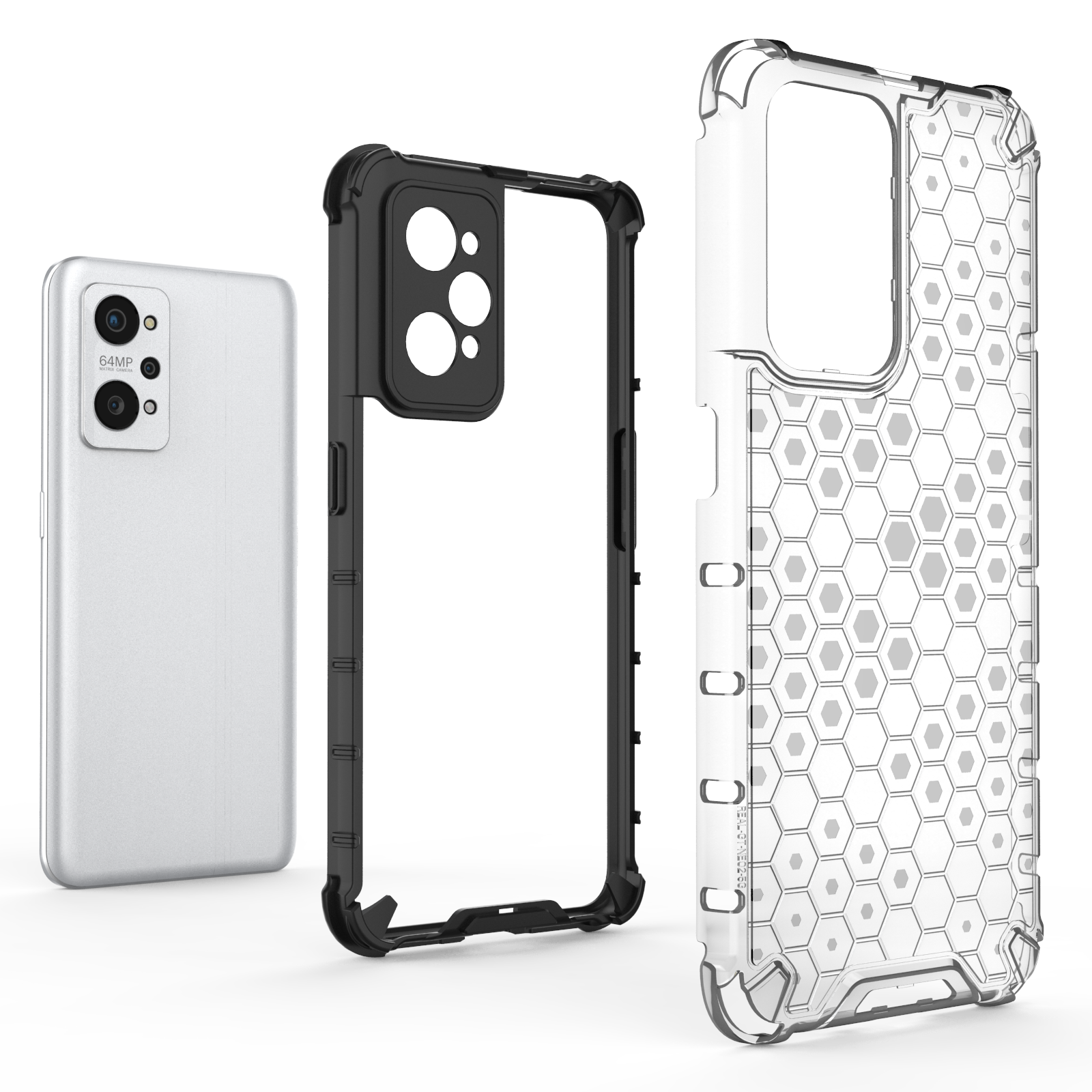 เคส realme GT Neo2 ลายรังผึ้งกันกระแทกได้
