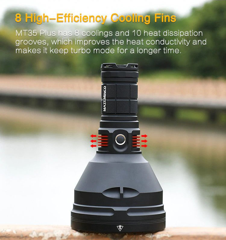 ไฟฉายสะพายแรงสูง แบบส่องไกล Mateminco MT-35 Plus