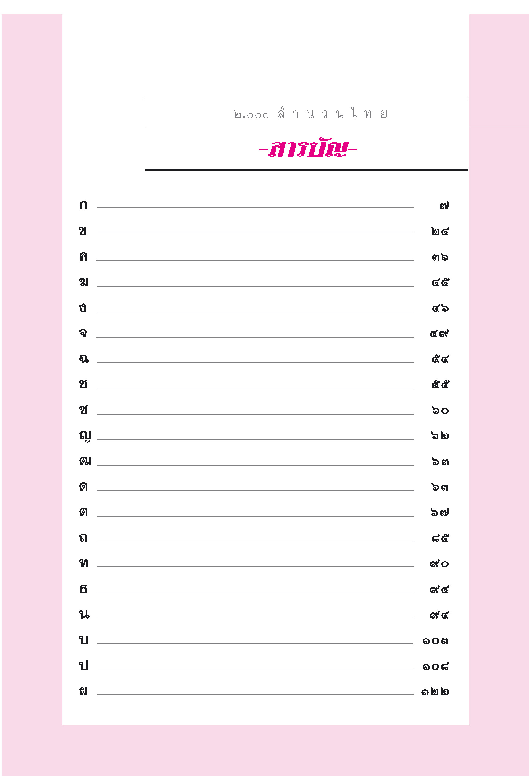2,000 สำนวนไทย โดย พ.ศ.พัฒนา