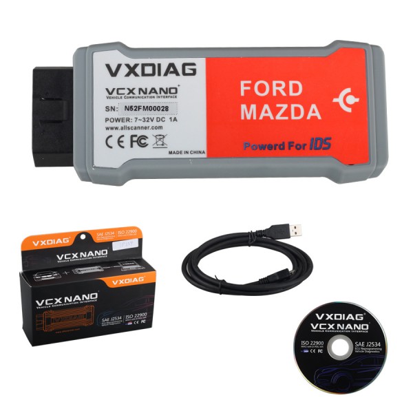 VXDIAG VCX NANO for Ford/Mazda