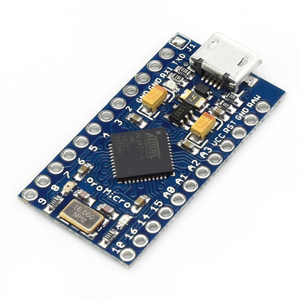 Arduino Leonardo Pro Micro ATMega 32U4 5V/16MHz + ก้างปลา Arduino Leonardo Pro Micro ATMega 32U4 5V/16MHz + ก้างปลา