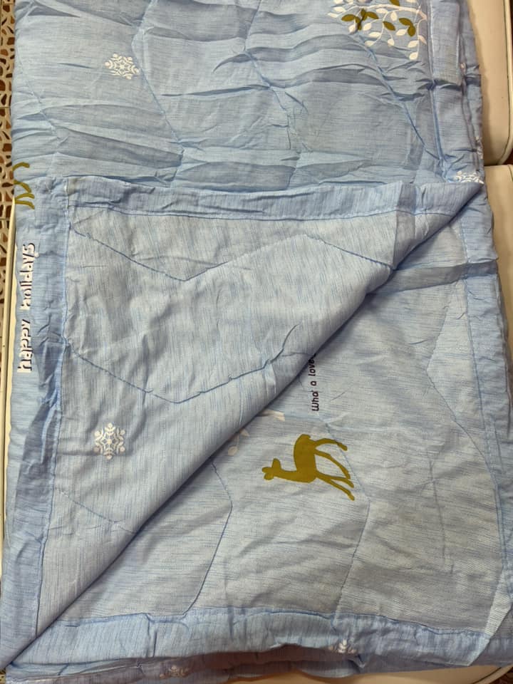 Sale 👍ผ้าห่มใยไหม 6 ฟุต ราคาพิเศษ นุ่มนิ่มมากๆ ไม่หนาไม่บาง กำลังดี