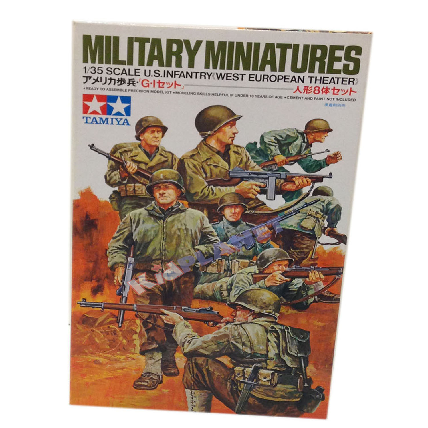 35048 TAMIYA MODEL 1/35 Model U.S. Infantry Eur. Theater