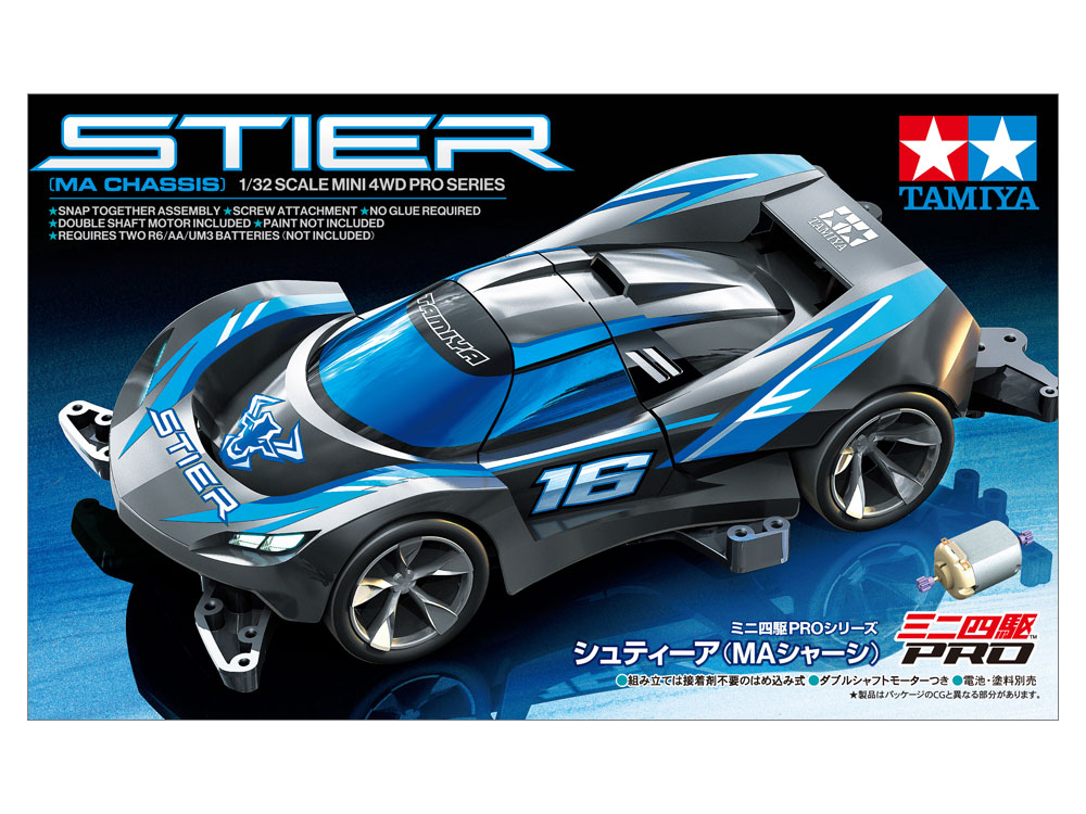 18660 TAMIYA Mini 4WD Stier (MA Chassis)