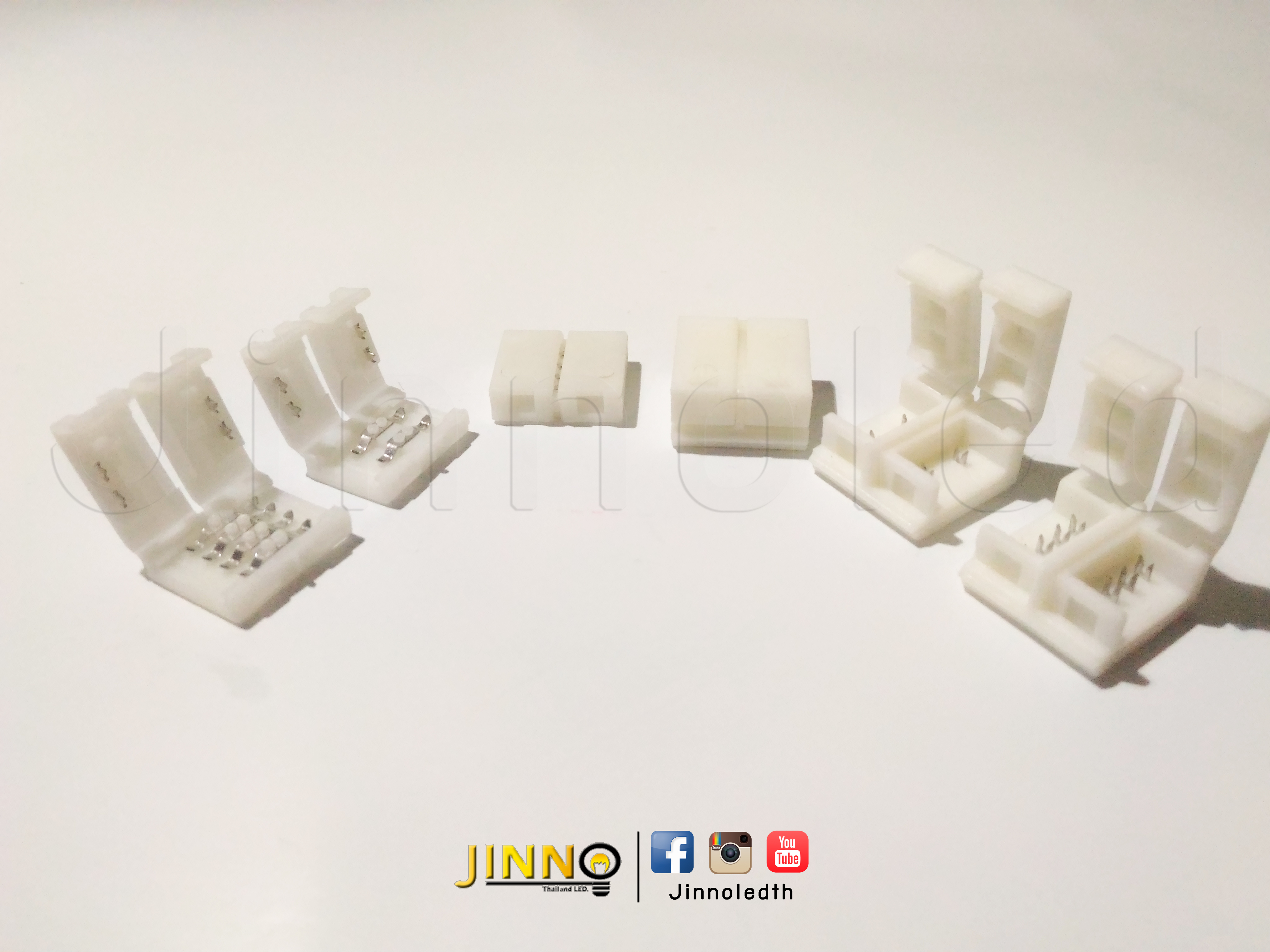 คอนเน็คเตอร์ไฟริบบิ้น 5050 / Connector for 12v strip light 5050