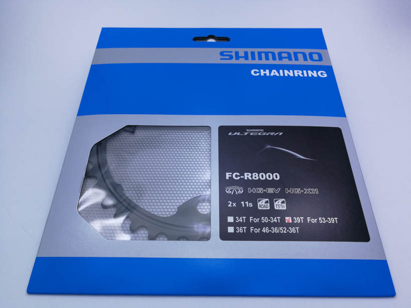 ใบจาน Ultegra R8000 ขนาด 39 / 36 / 34