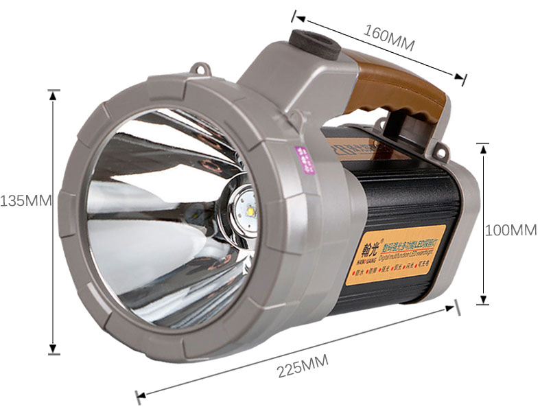 ไฟฉายส่องไกลแรงสูง ขนาดใหญ่ Han Guang 1228 Cree LED L2