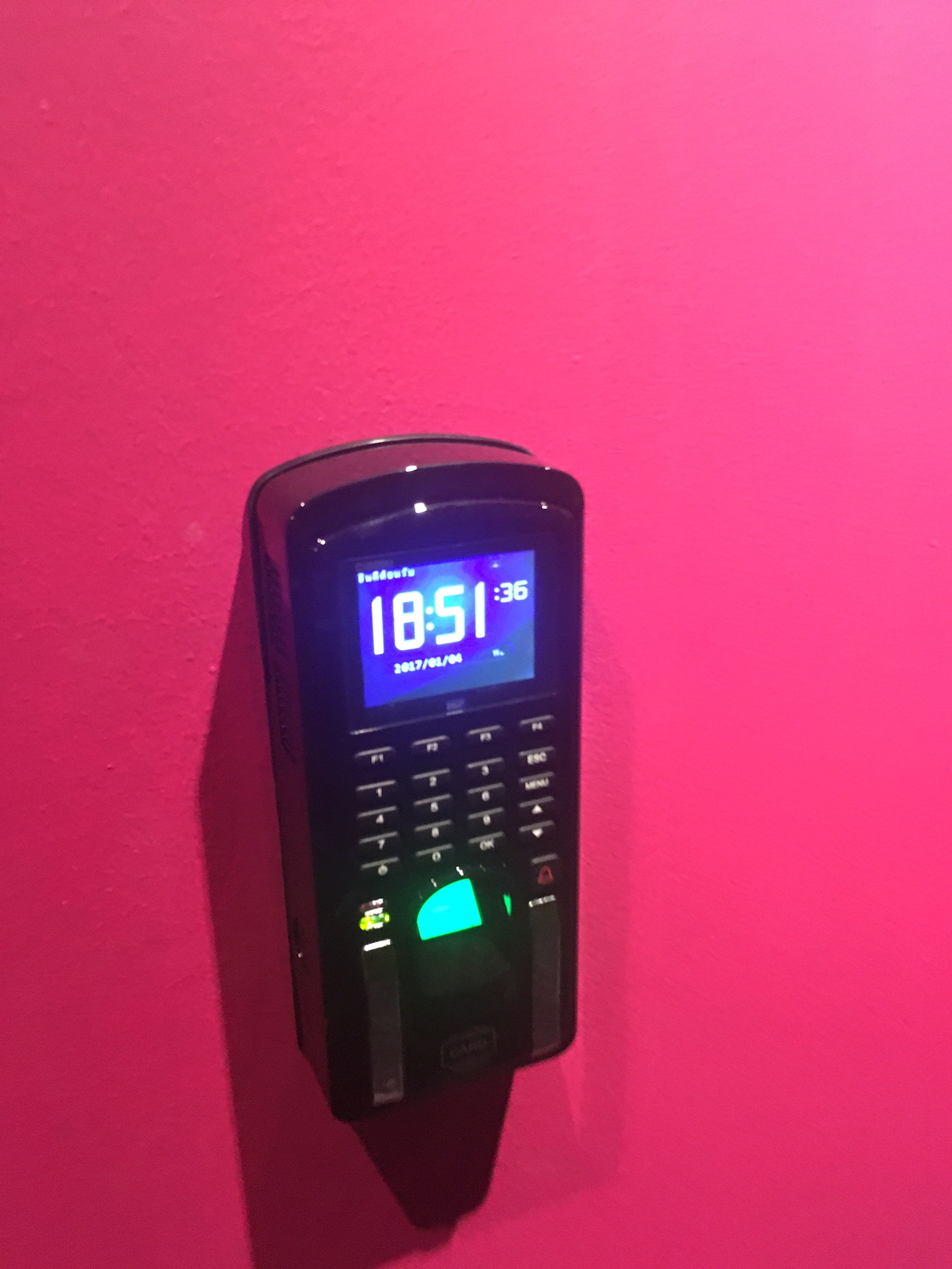 เครื่องสแกนลายนิ้วมือ ci809u